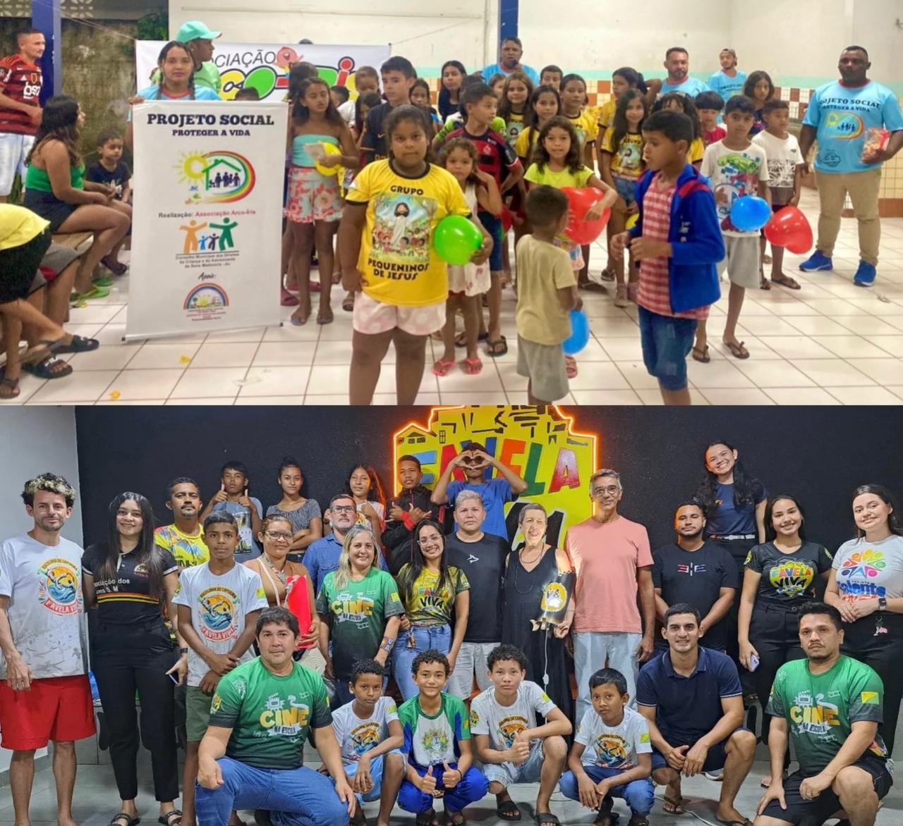 Projetos sociais desenvolvidos por entidades transformam a rotina de crianças