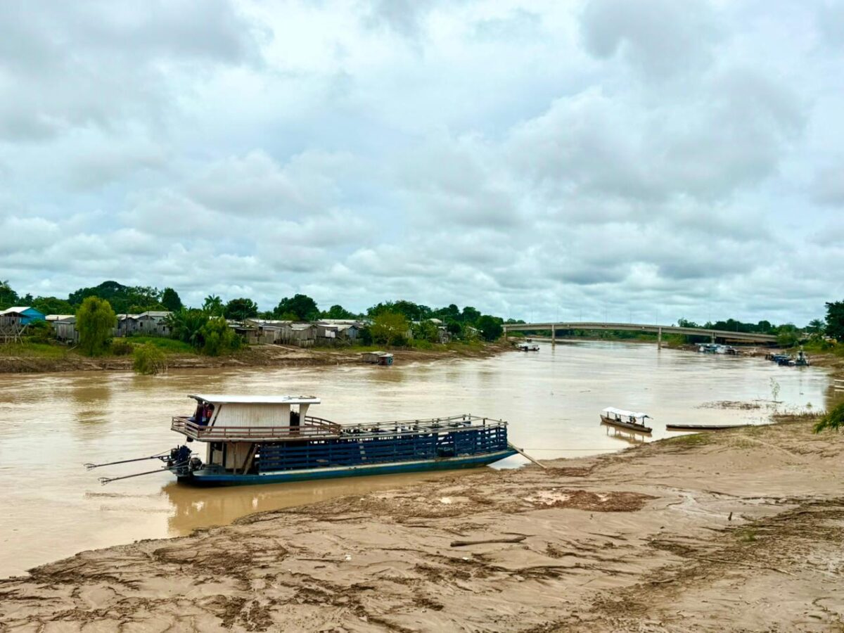 Apesar do período chuvoso típico da época, o nível atual permanece bem abaixo da cota de alerta