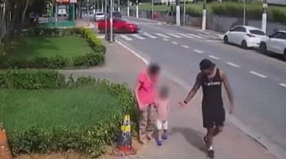 Homem tenta sequestrar criança de três anos no meio da rua em São Paulo