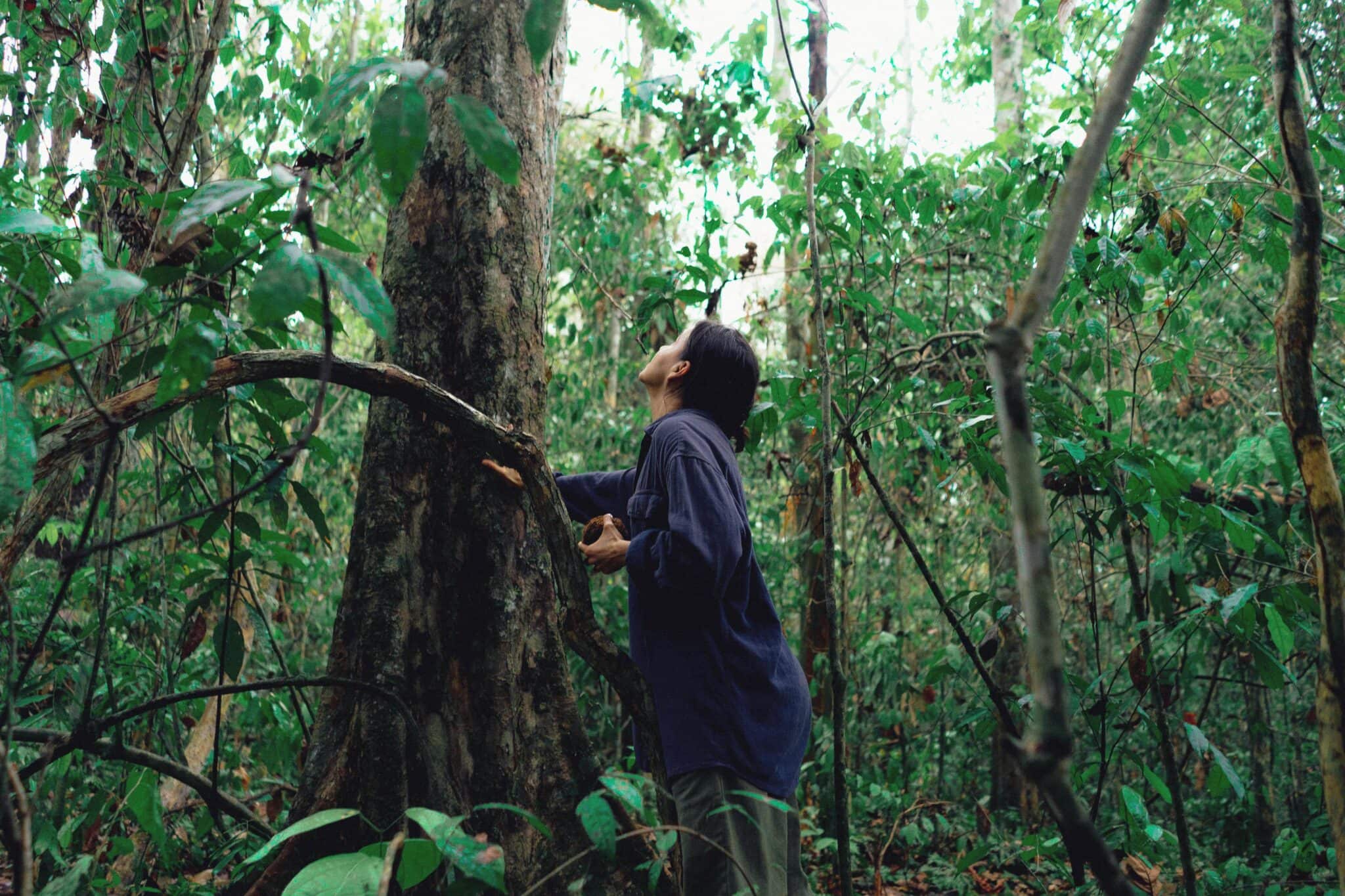 Turista na Trilha Chico Mendes