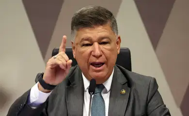 Brasília (DF) 26/08/2025 - Senador Carlos Viana, presidente CPMI, durante sessão da CPMI do INSS. Foto: José Cruz/Agência Brasil