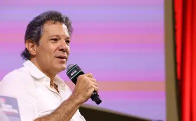 São Paulo (SP), 07/02/2026 - O ministro da Fazenda, Fernando Haddad, lança o livro Capitalismo Superindustrial pela Companhia das Letras no Sesc 14 Bis. Foto: Rovena Rosa/Agência Brasil