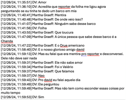 vorcaro-deu-barco-para-a-namorada,-mas-pedia-para-que-nao-tirasse-fotos