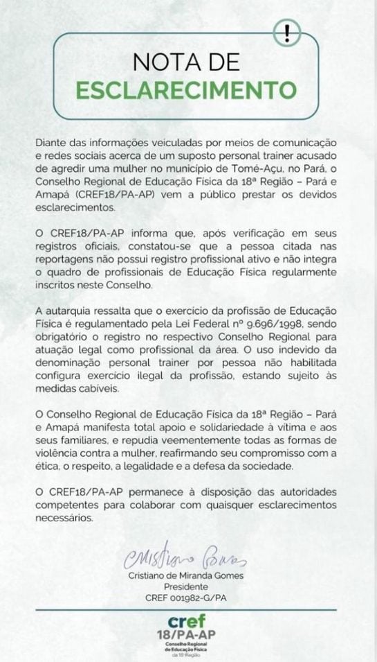 homem-que-agrediu-companheira-com-100-socos-nao-era-personal,-diz-conselho