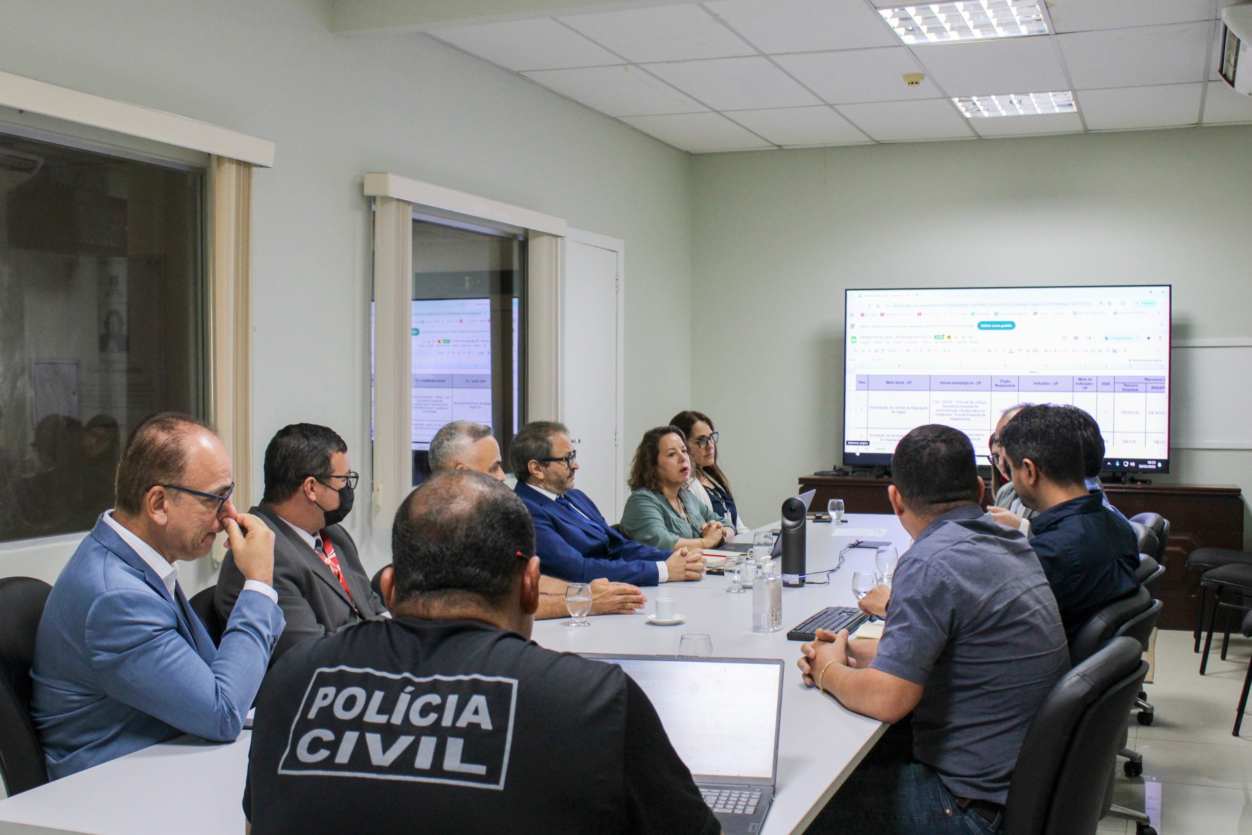 Judiciário e Executivo do Acre alinham metas para o sistema carcerário