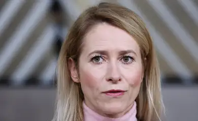 Kaja Kallas em Bruxelas
 18/12/2025   REUTERS/Yves Herman