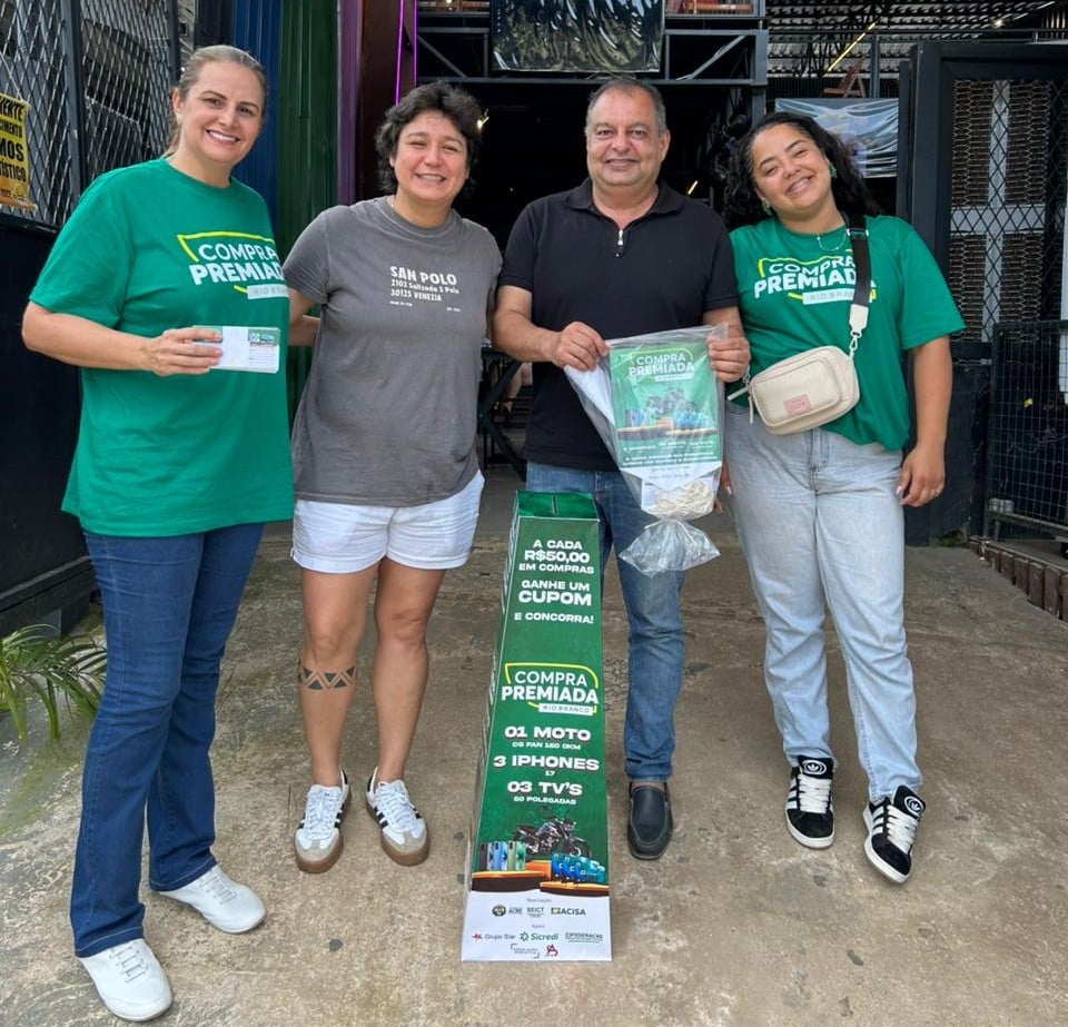 Campanha Compra Premiada vai sortear iPhones 17, moto e TVs para estimular consumo e fortalecer comércio ao longo de março.