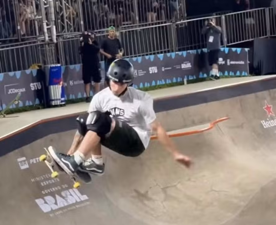 Brasileiro Kalani Konig é vice-campeão Mundial de Skate Park