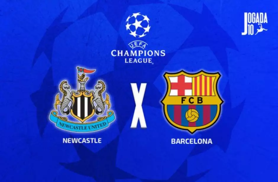 Onde assistir Newcastle x Barcelona pela Champions League?