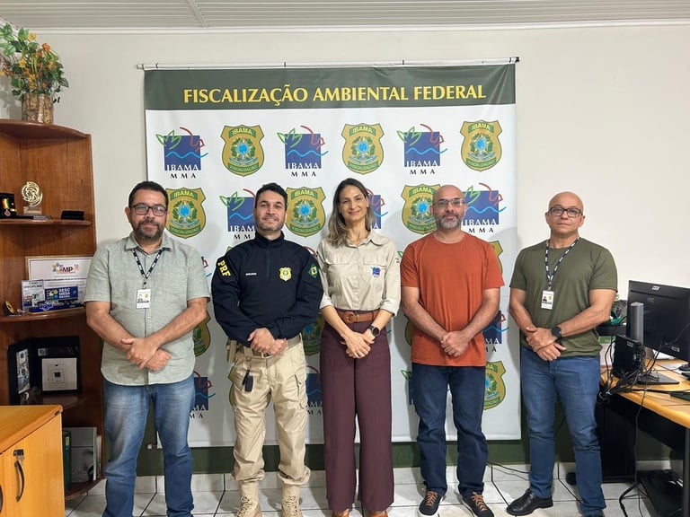 Parceria entre PRF e Ibama busca ampliar eficiência no combate a ilícitos ambientais