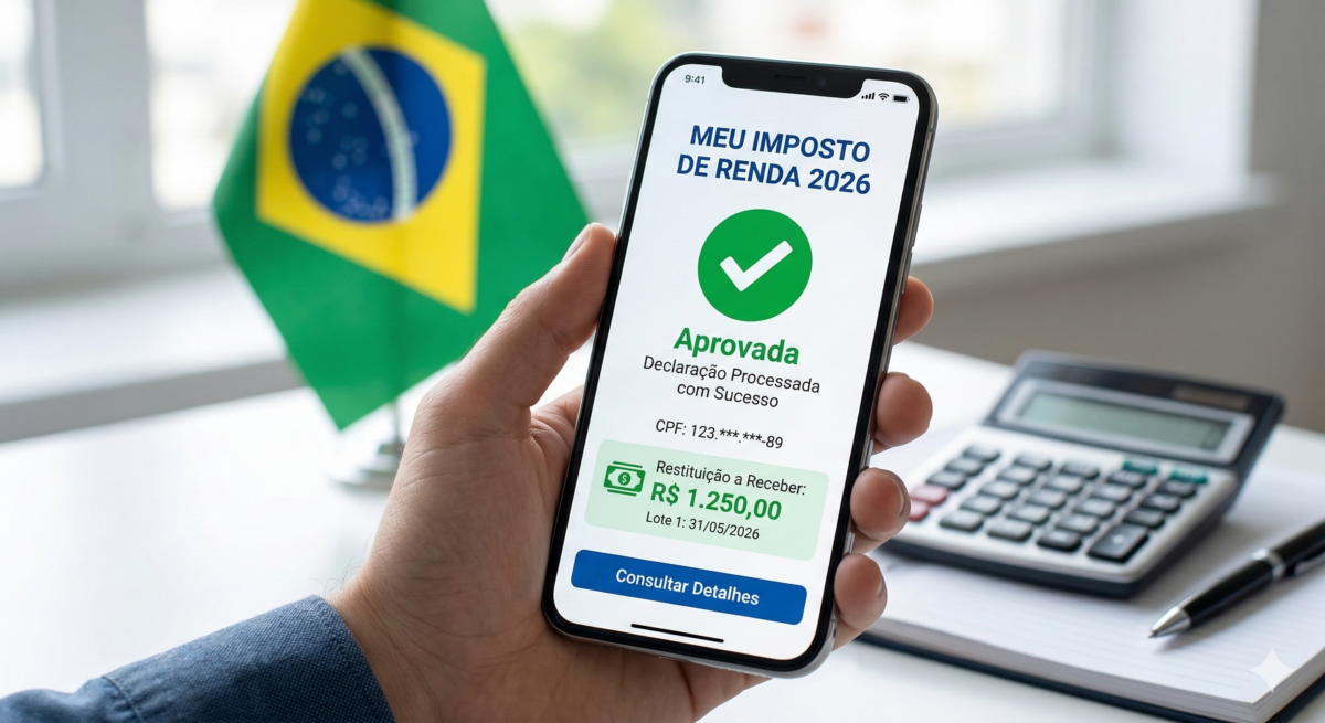 Programa do Imposto de Renda 2026 já está disponível para download.