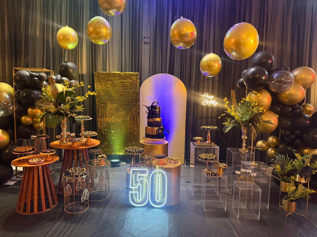 Roust Buffet conta com um espaço climatizado para diversos tipos de festas