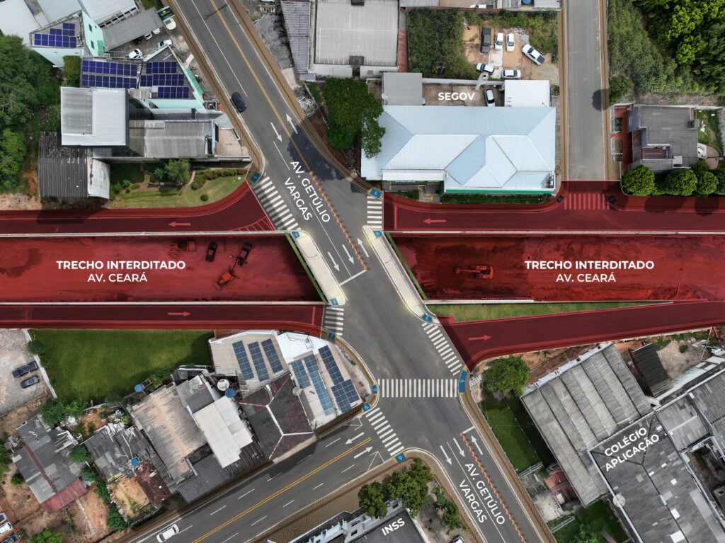 Primeira etapa do complexo viário começa a ser liberada e promete mudar trânsito da capital