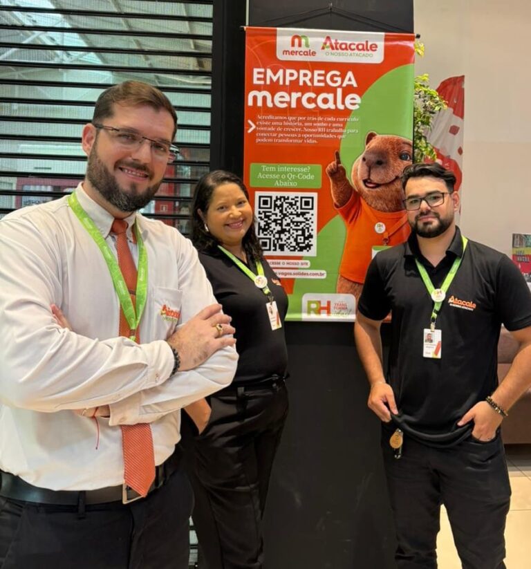 Emprega Mercale oferece vagas durante Semana da Mulher nos dias 4 e 5 em parceria com o Via Verde Shopping