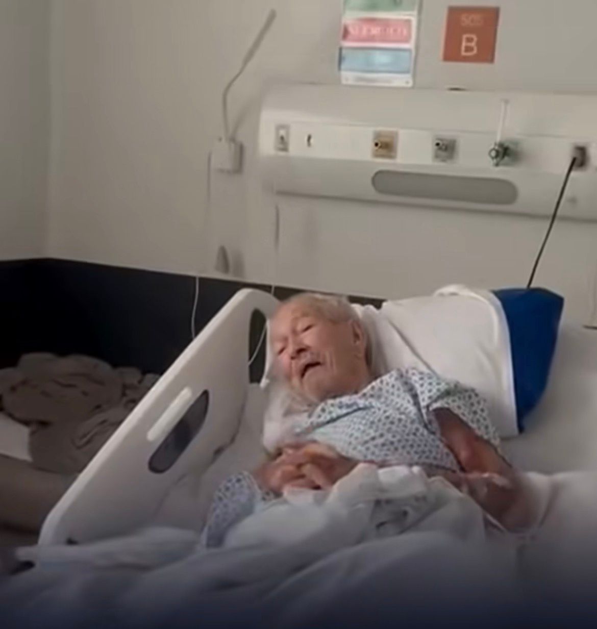 Vídeo emocionante mostra despedida de casal após 68 anos juntos e comove internautas nas redes sociais