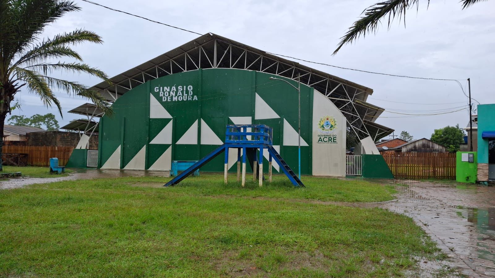 Ginásio no interior do Acre deve ser reinaugurado no dia 19 de março após reforma
