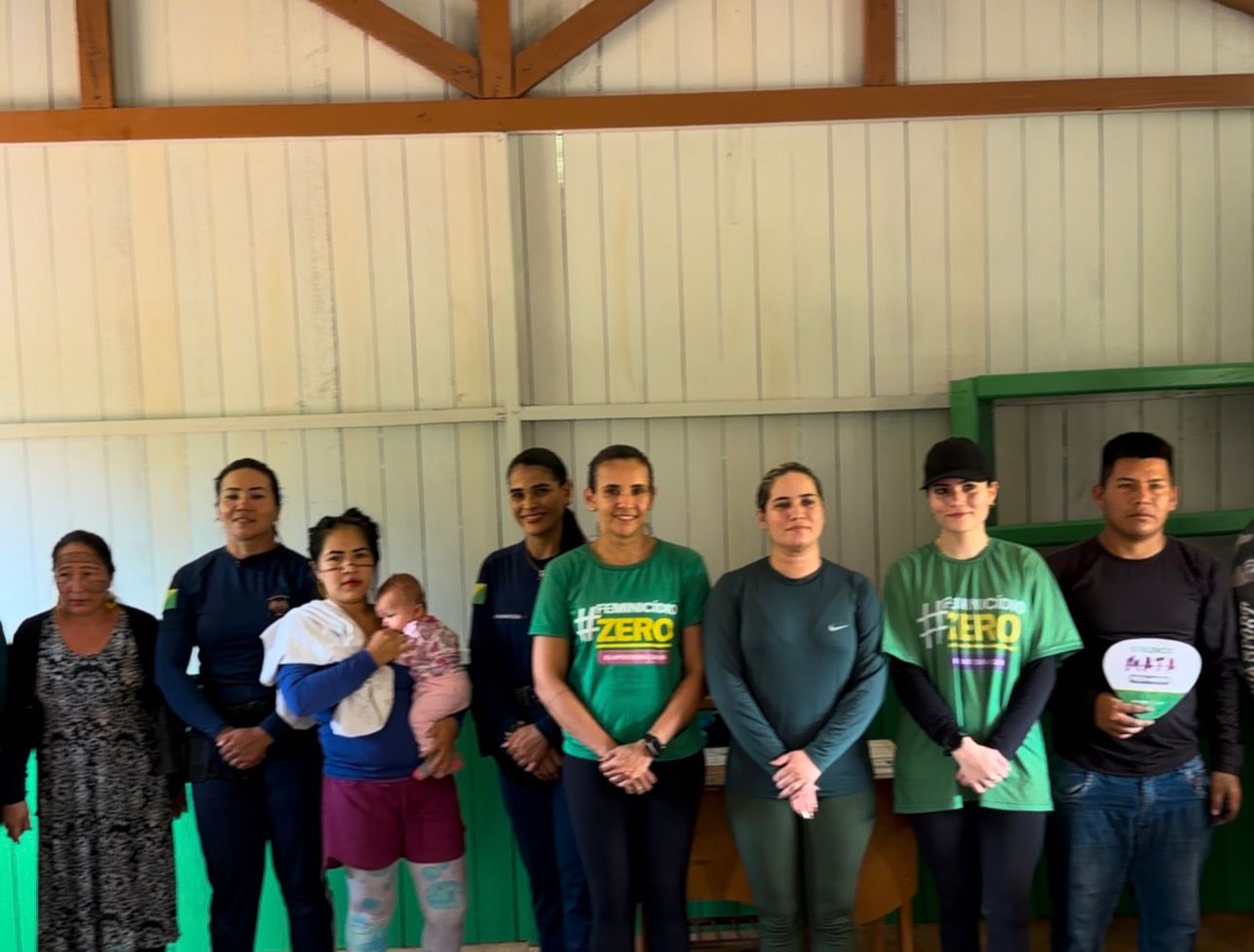 Patrulha Maria da Penha realiza ação inédita em aldeia indígena no interior do Acre