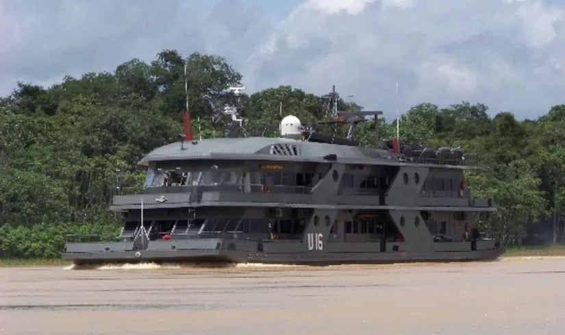 Vazante do Rio Juruá altera rota do Navio Hospitalar Doutor Montenegro no Vale do Juruá