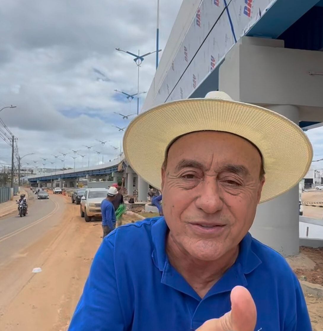 Prefeito mostra avanços do viaduto Mamedio Bittar e confirma inauguração para o dia 20