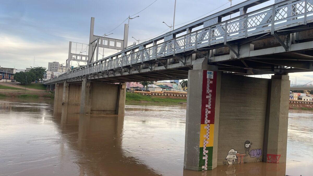 Rio Acre apresenta queda e marca 10,98 metros na medição desta segunda-feira