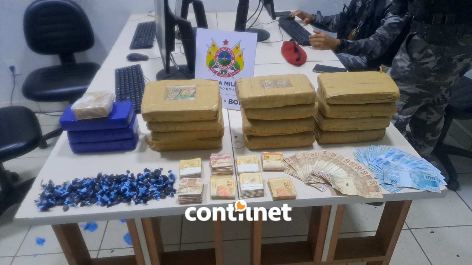 Mais de 16 quilos de drogas são apreendidos durante operação em bairro de Rio Branco