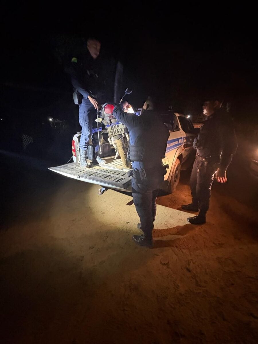 Policia Militar age rápido e recupera motocicleta roubada em 30 minutos no Segundo Distrito de Rio Branco