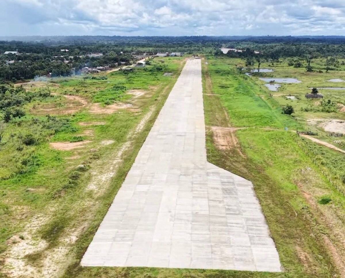 Autoridades alertam sobre proibição de circulação na pista do aeródromo de Santa Rosa do Purus