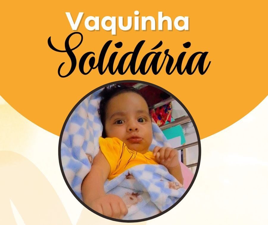 Campanha solidária mobiliza doações para bebê que precisa de transplante urgente