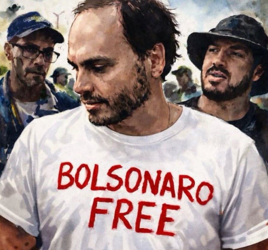 Carlos Bolsonaro atualiza saúde de Jair Bolsonaro e defesa solicita prisão domicilia