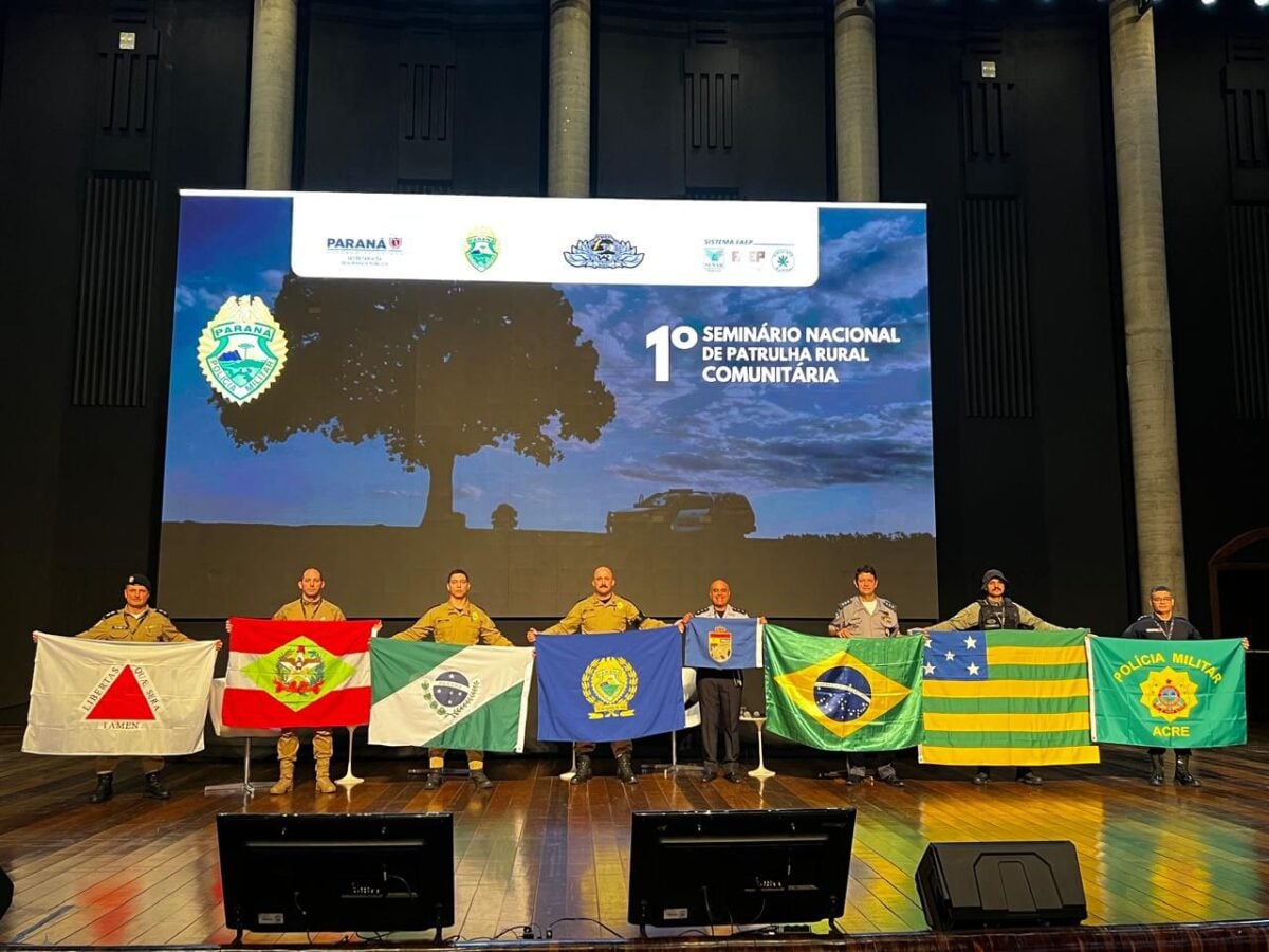 PM do Acre participa de seminário nacional e troca experiências sobre segurança no campo
