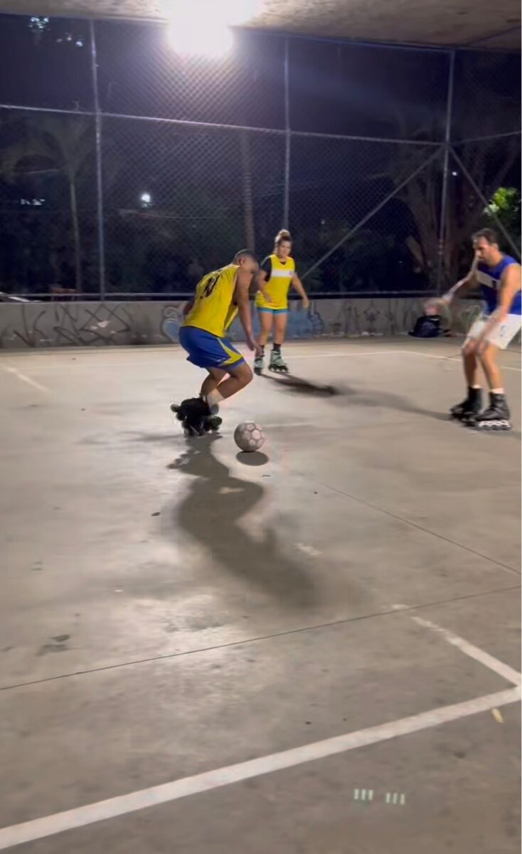 Conheça o Futins: a mistura de patins e futebol que viralizou na web