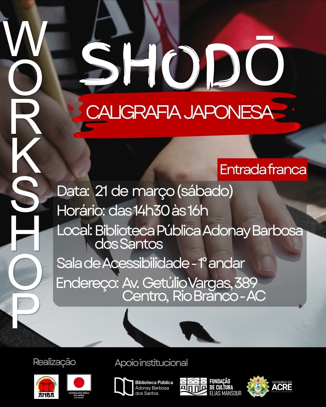 Rio Branco recebe Mostra de Cinema Japonês gratuita a partir de sexta-feira