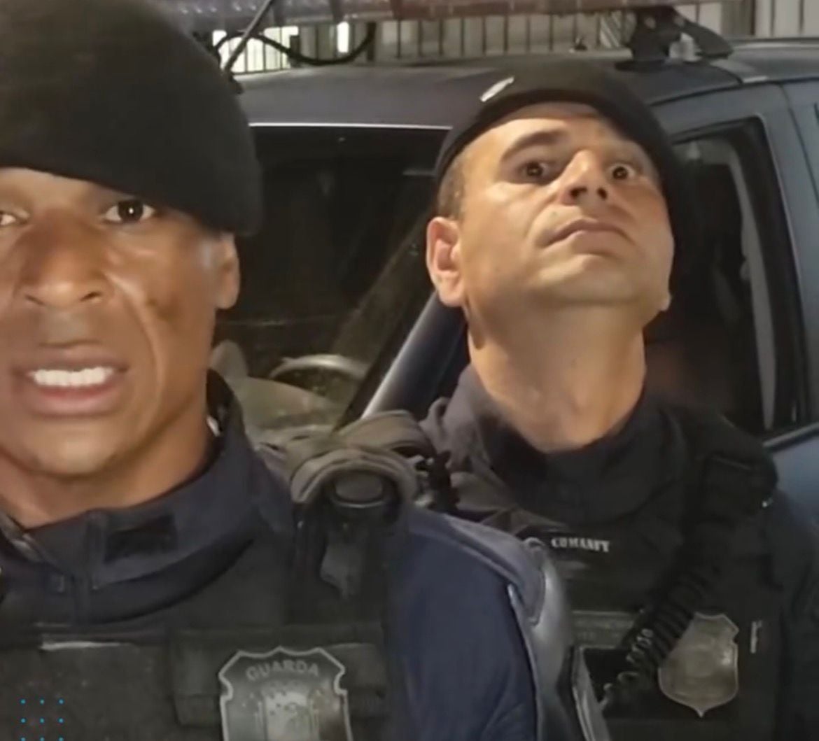 Postura de guarda municipal em entrevista viraliza e gera memes nas redes