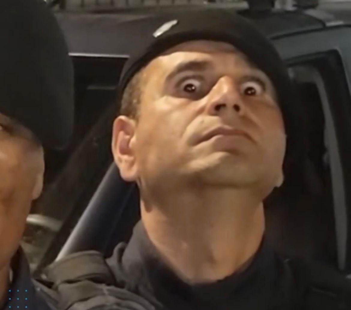 Postura de guarda municipal em entrevista viraliza e gera memes nas redes