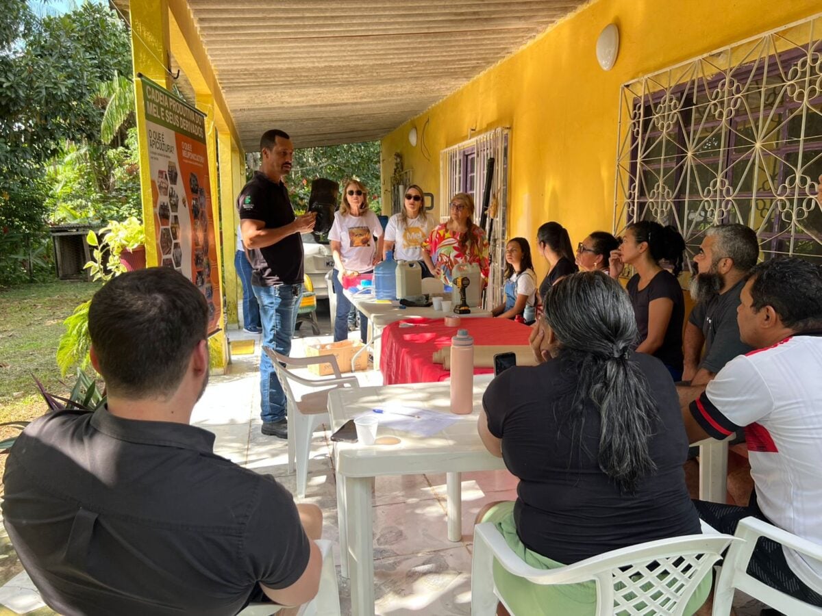 Governo implanta primeiro viveiro de pasto apícola e capacita produtores no Acre