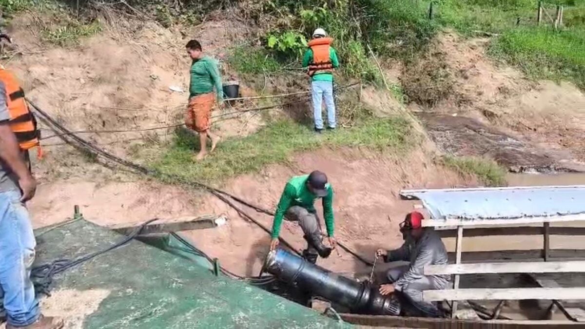 Abastecimento de água será reduzido em Manoel Urbano durante obras na ETA