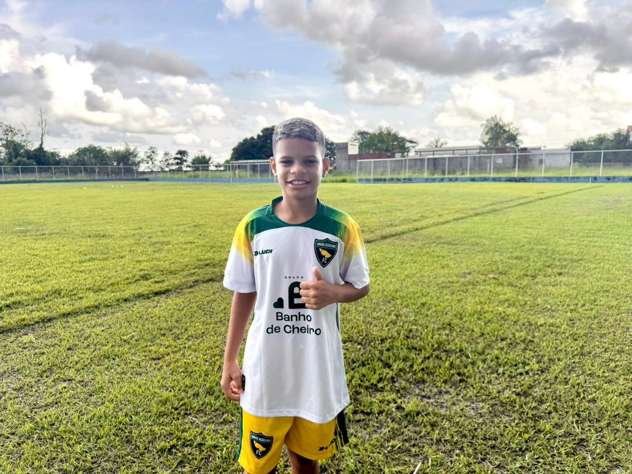 Jovem de Sena disputa Go Cup, maior torneio de base em Goiânia