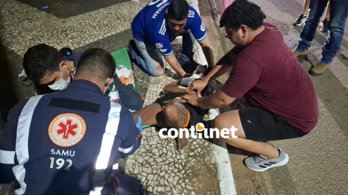 Mulher em situação de rua sofre fraturas graves após atropelamento em Rio Branco