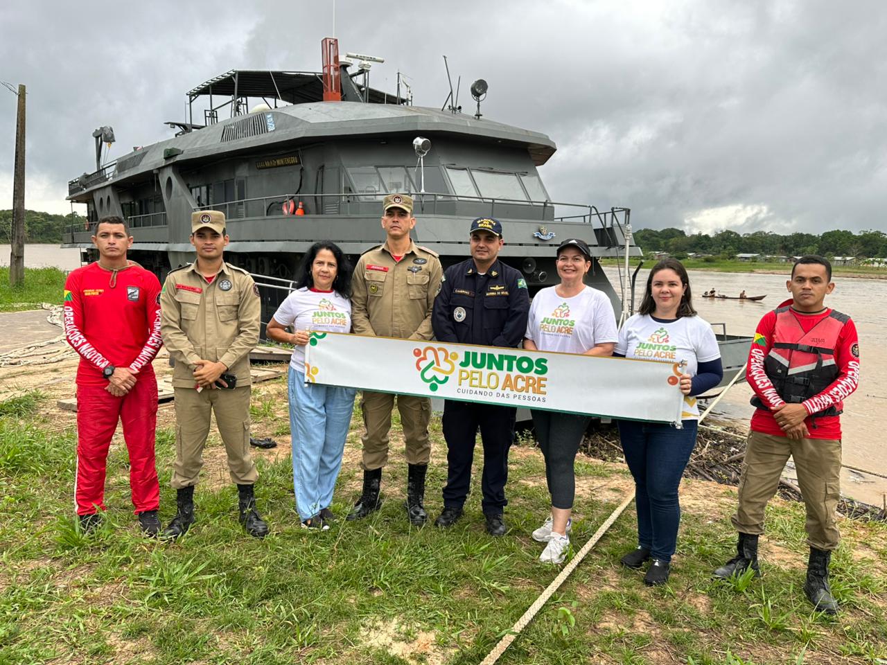 Operação Ícaro leva saúde e assistência a ribeirinhos de Porto Walter