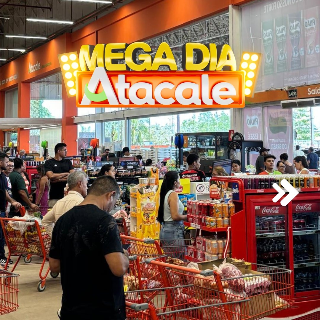 Super Mega Dia do Atacale tem ofertas liberadas e grande movimento em loja