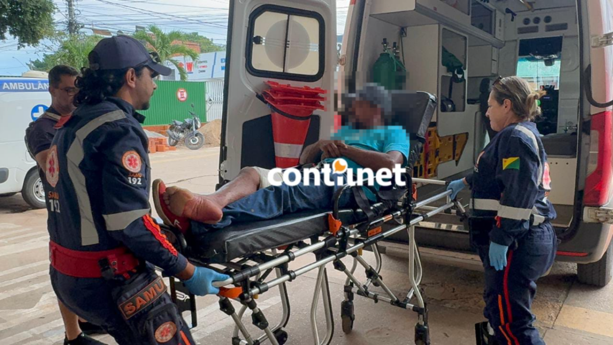 O homem foi encaminhado ao Pronto-Socorro de Rio Branco/Foto: ContilNet