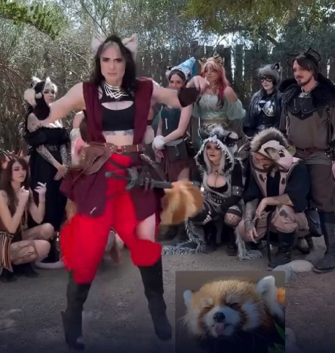 Grupo "therian" viralizam após celebração de conexão animal em evento aberto