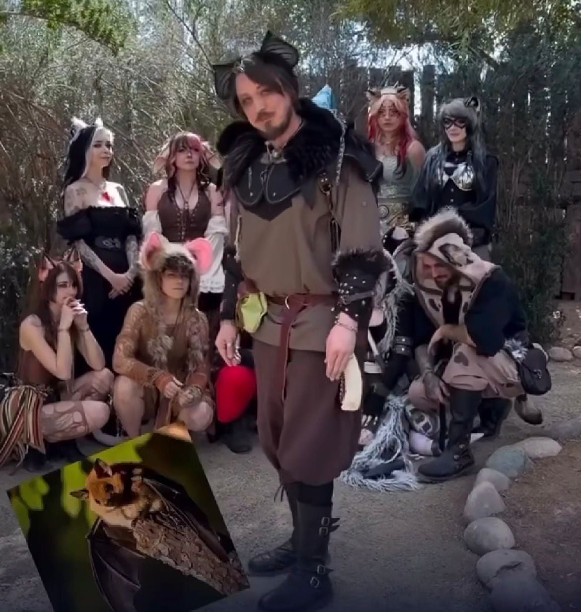 Grupo "therian" viralizam após celebração de conexão animal em evento aberto