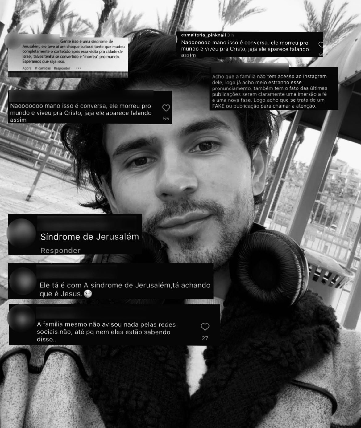 Lucas Dourado e a polêmica possível Síndrome de Jerusalém