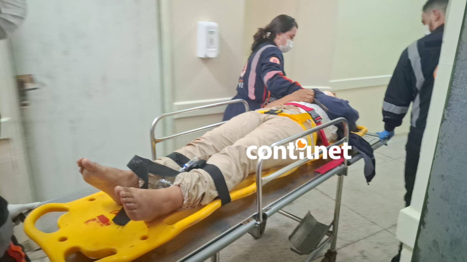 Acidente deixa três pessoas feridas na região da Vila Acre, em Rio Branco