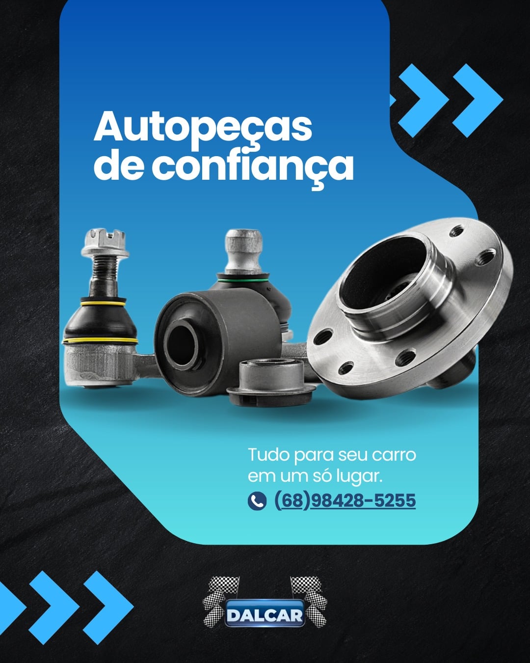 A empresa reúne, em um único local, produtos voltados à manutenção preventiva e corretiva