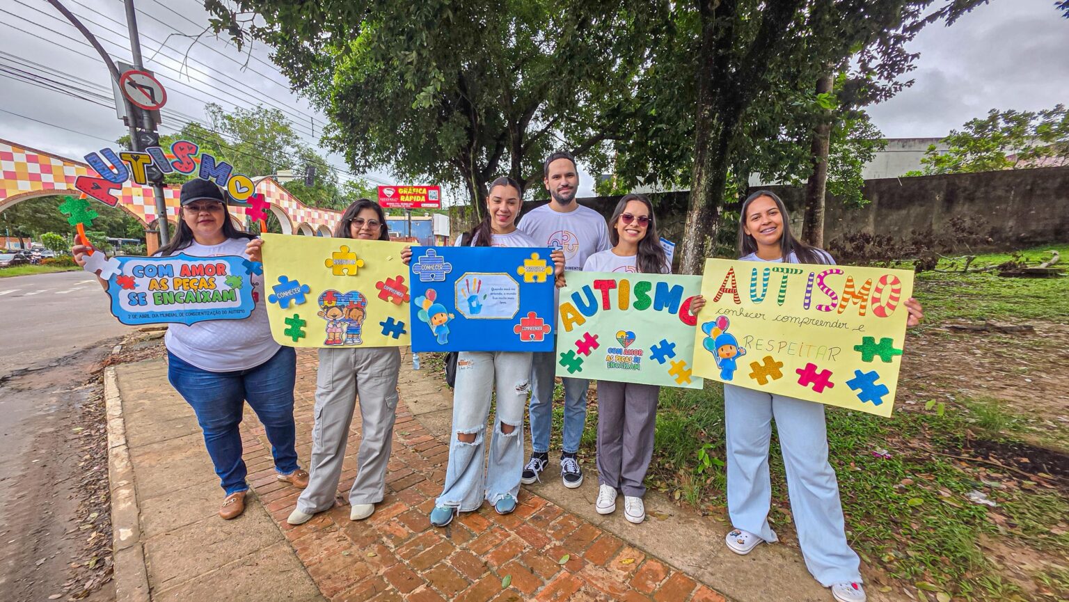 Rio Branco realiza pit stop sobre autismo e abre programação Mundo Azul