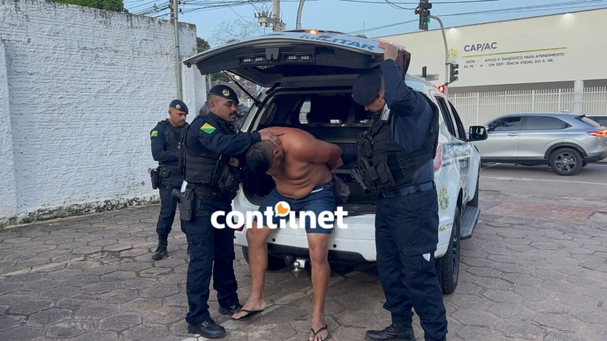 Polícia prende suspeito de tráfico de drogas em Rio Branco