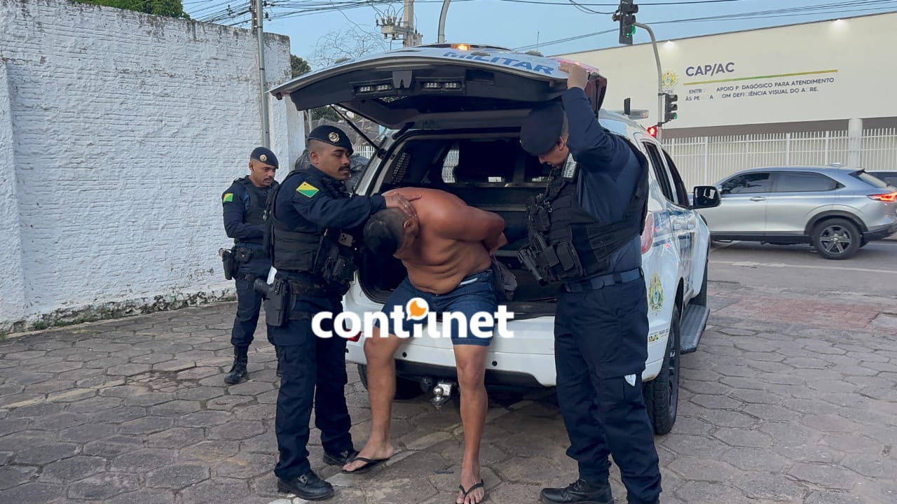Polícia prende suspeito de tráfico de drogas em Rio Branco