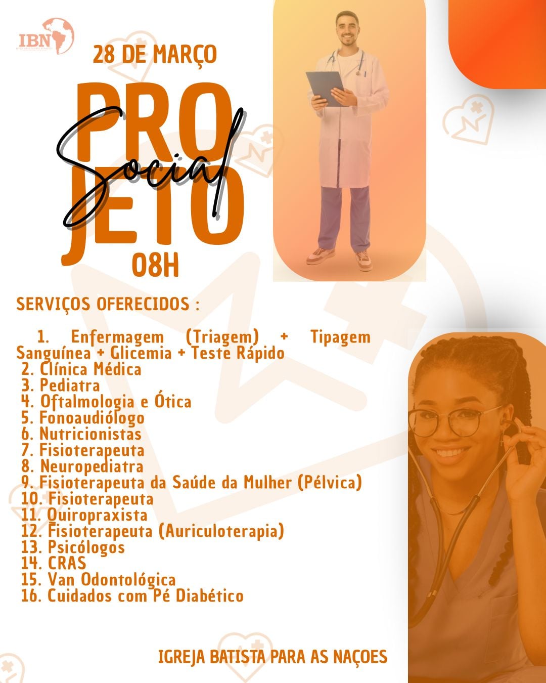 Evento reúne serviços médicos e sociais à população